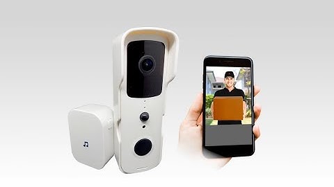 Smart Wireless Video Doorbell 1080p Wifi Tuya Smart Life Home Security