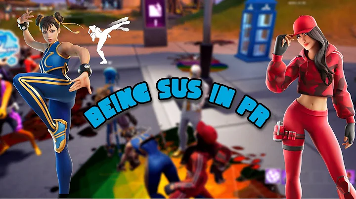 Fortnite Party Royale players react to Chun-Li bei...