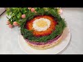 🥗Селёдка под шубой. Потрясающий салат . Очень СОЧНЫЙ И ВКУСНЫЙ.