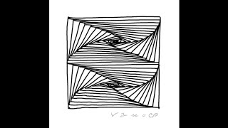 Letter E Spiral Drawing - Alphabet Series - Relaxing Art Therapy