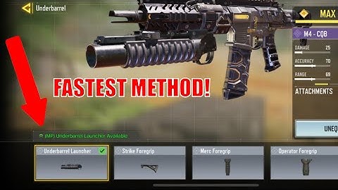 FASTEST Way to Get the NEW M4 Grenade Launcher in COD Mobile!