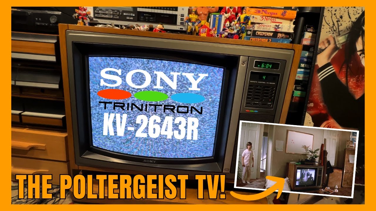 SONY TRINITRON KV-2643R aka THE POLTERGEIST TV! - YouTube