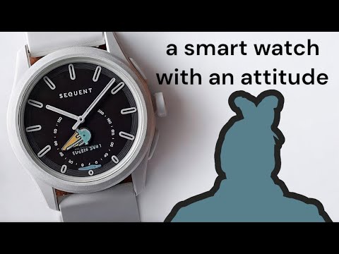Sequent X Seconde/Seconde F**KING SUN Solar Smartwatch on a desert stroll