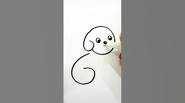 犬の描き方🐕｜子供向けステップバイステップの描き方