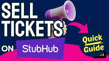 How to Sell Tickets on StubHub (Step by Step) 2025