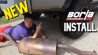 Tacoma Mods - @borla  Exhaust Install 2016 - 2023 (TRD Off Road Lifted)