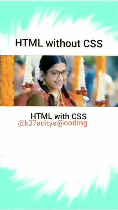 with css without css #html #css #programming #coding #javascript # ...