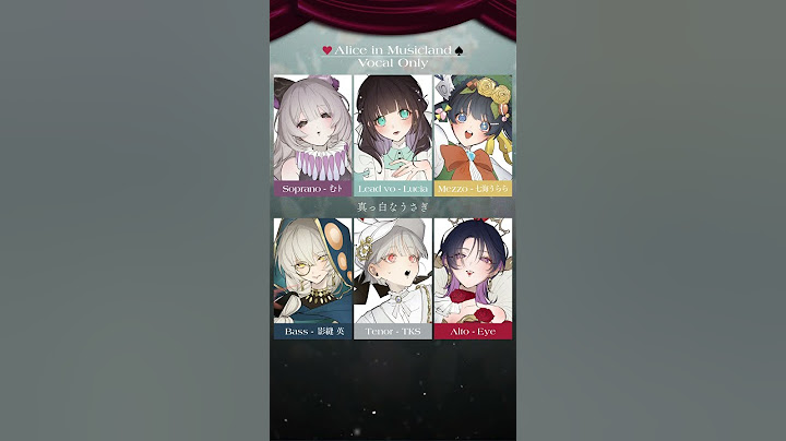 【声だけver Part1】Alice in Musicland / Lucia × TKS × 影縫 英 × 七海うらら × むﾄ × Eye #cover #shorts #AinMコラボ