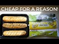 BUDGET GARLIC BREAD REVIEW! IT&#39;S CHEAP FOR A REASON!