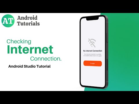 Checking Internet Connection in Android Studio | Custom Alert Dialog Box  | Android Tutorials