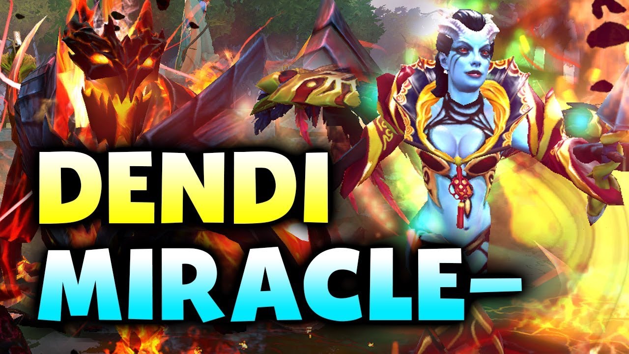 Dendi Vs Miracle Qop Vs Sf Sea Divine Pub Dota 2 Youtube