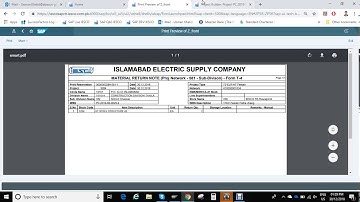 SAP MRN Print ZPSR|SAP EDU SYSTEM