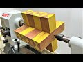 Crazy woodworking skills with tons of classy creative ideas created on a wood lathe