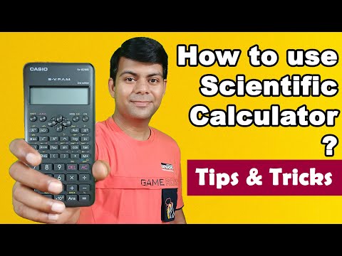 Video: Hur man använder vetenskaplig räknare (med bilder)