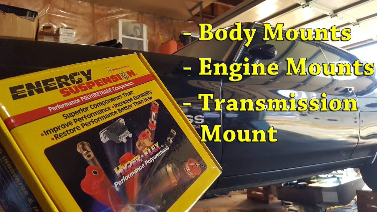 Energy Suspension 3.4170G Body Mount Set Fits 68-72 Chevelle