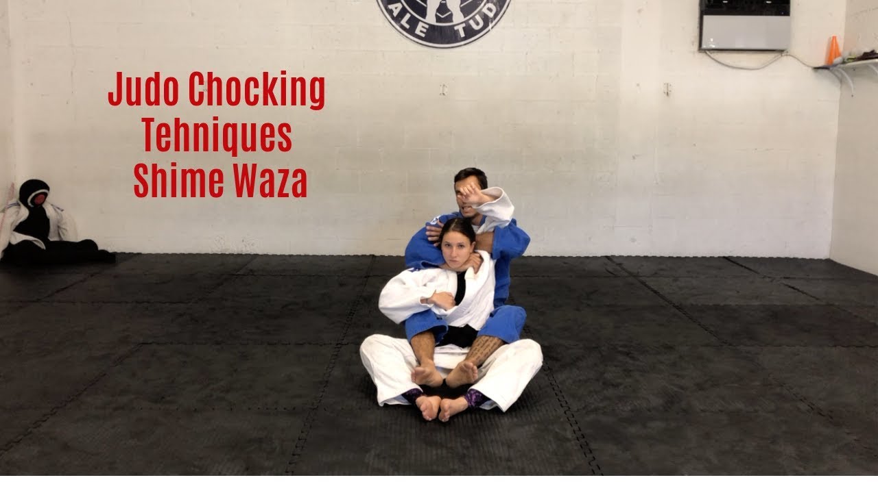 Judo Chocking Techniques Shime Waza Self Defense YouTube