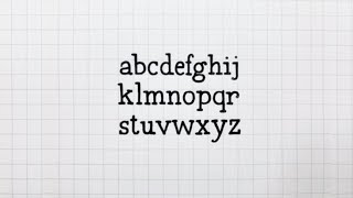 𝚃𝚢𝚙𝚎𝚠𝚛𝚒𝚝𝚎𝚛 𝙵𝚘𝚗𝚝 | Lowercase Letters #Shorts