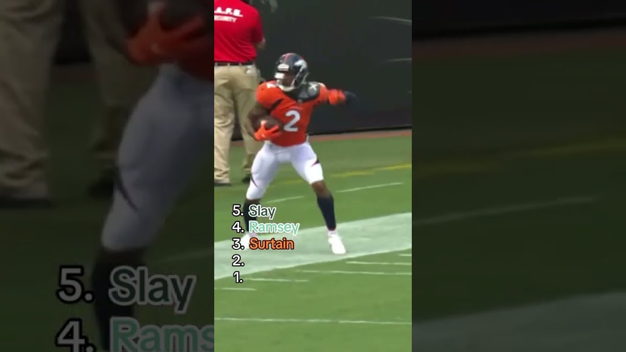 Top 5 Cornerbacks In The NFL 