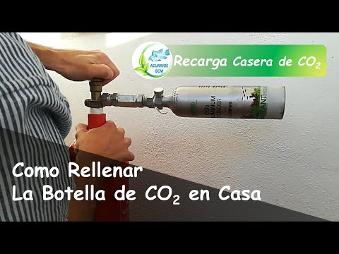 HOW TO FILL THE CO2 BOTTLE FOR A PLANTED TANK AT HOME 