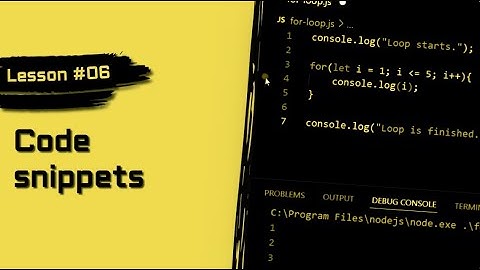 JavaScript For Beginners #06 | Code Snippets In DevTools