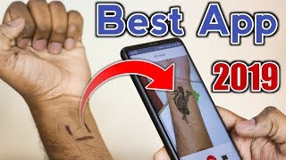 Try Kre Koi Bhi Tattoo Apni Body Par Is App Se | Best Android App 2019 screenshot 3