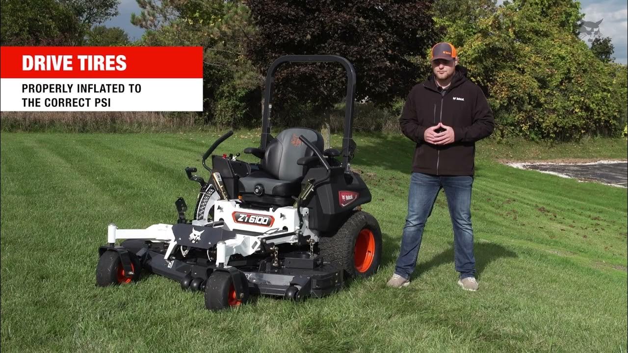 Bobcat Zero Turn Mowers Preseason Maintenance Tutorial Turf Talks