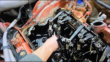 Changing An Injector On An ISX 15