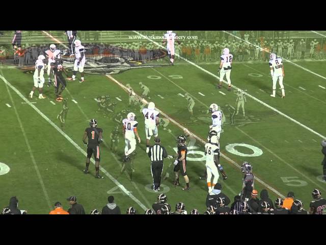 Blackman vs Hoover Week 10 Game 10 2014 Upper View Clips