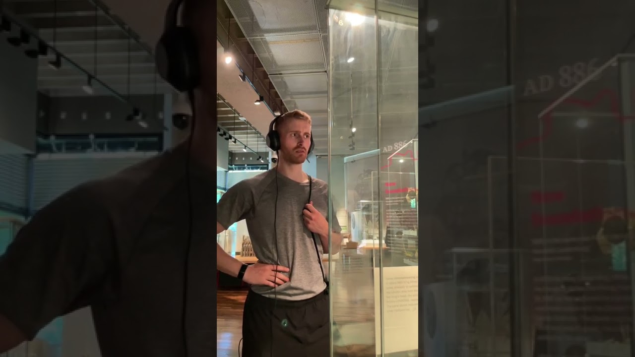 Museum audio tours go way too far 😂 #museum #historymemes