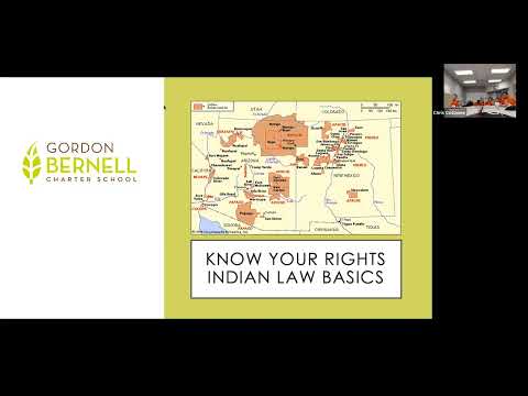 Know Your Rights: Indian Law - Gordon Bernell Charter School