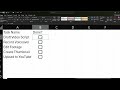 How to Insert Checkboxes in Excel New Feature