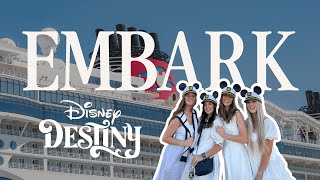 Disney Destiny Embarkation Day Christening Ceremony, Stateroom Tour And Merch