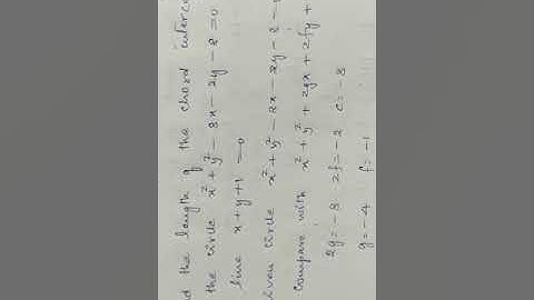 kp sir circles one more on problem on length of chord to the circle