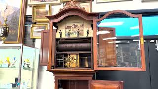 Summer 2023 Auction Lot 211 Automaton Musical Organ Clock By Peter Horner - Demonstration