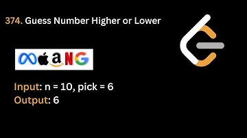 4 | Guess Number Higher or Lower | LeetCode 374 | Binary Search | Hindi