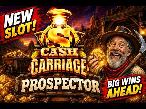 NEW Cash Carriage MAX COIN triggers bonus for me! #casino #slots #playags #newslots #trains