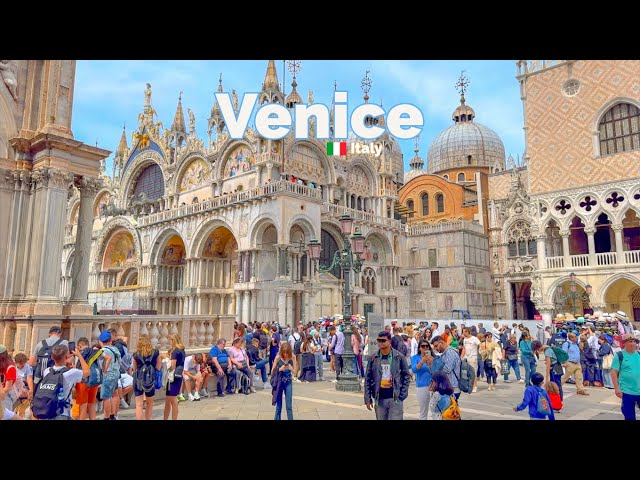 Venice, إيطاليا | جولة مدينة سيرًا على الأقدام 4K | 18 مايو 2025