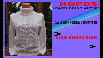 cable with pointel use pattern# make in hqpds#