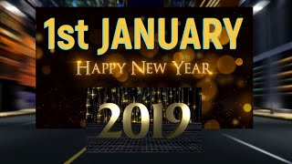 HAPPY NEW YEAR 2019 DJ SONG GREETING CARD STATUS DRAWING SLOGAN SHAYARI RESOLUTION MOTIVATIONAL VID