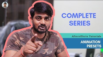 Exploring Animation Presets in Aftereffects #aftereffects #hinditutorial