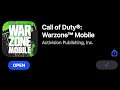 Playing warzone mobile in london for free