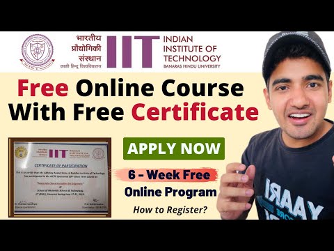 IIT BHU Free Online Course With Free Certificate | Specially For Engineering Students | Learn Skills