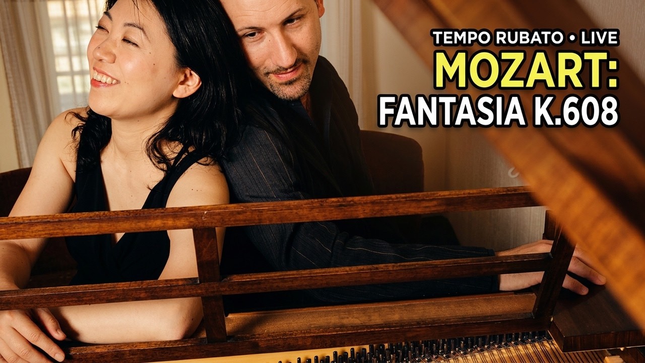 Tempo Rubato LIVE, VWC TOUR 2010 – Mozart: Fantasia K. 608 in F minor | Fortepiano Four Hands