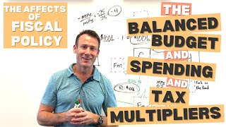 The Spending, Tax, and Balanced Budget Multipliers:  Fully Explained