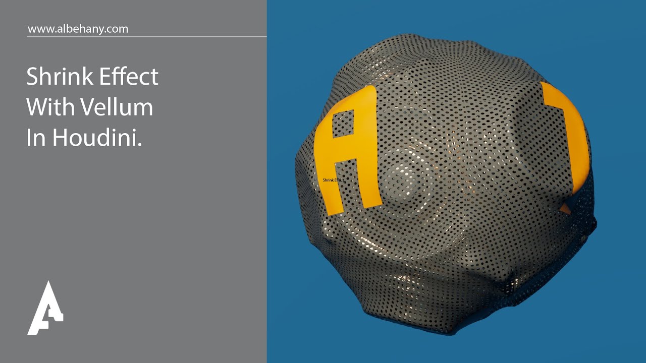 Shrink effect with vellum in Houdini YouTube