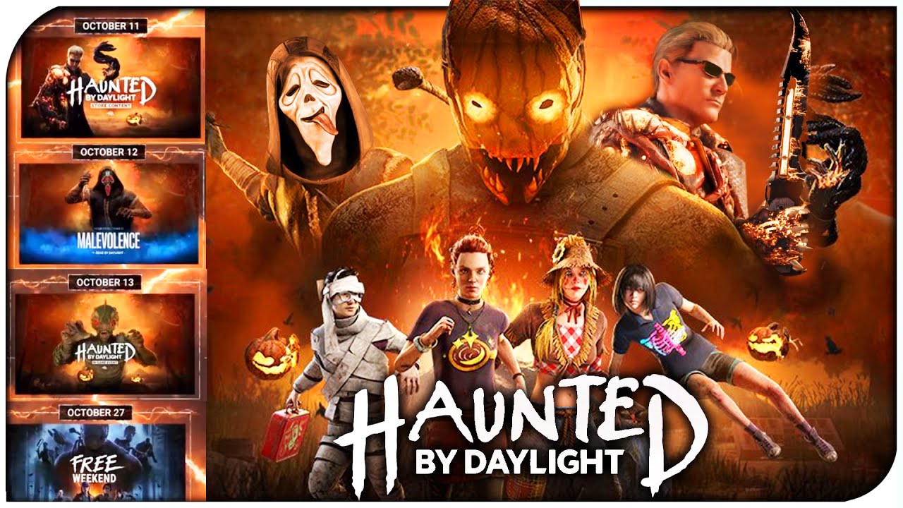 Dead By Daylight Haunted By Daylight Event! New DBD Halloween Roadmap