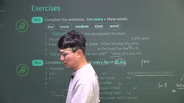 GIU_Basic_78(2) every vs. all의 구별: 그래머인유스베이직, Grammar In Use Basic 2022