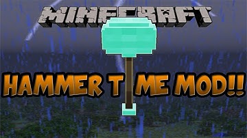 Minecraft | BECOME THOR!!! | Hammer Time Mod!!! [1.7.10]