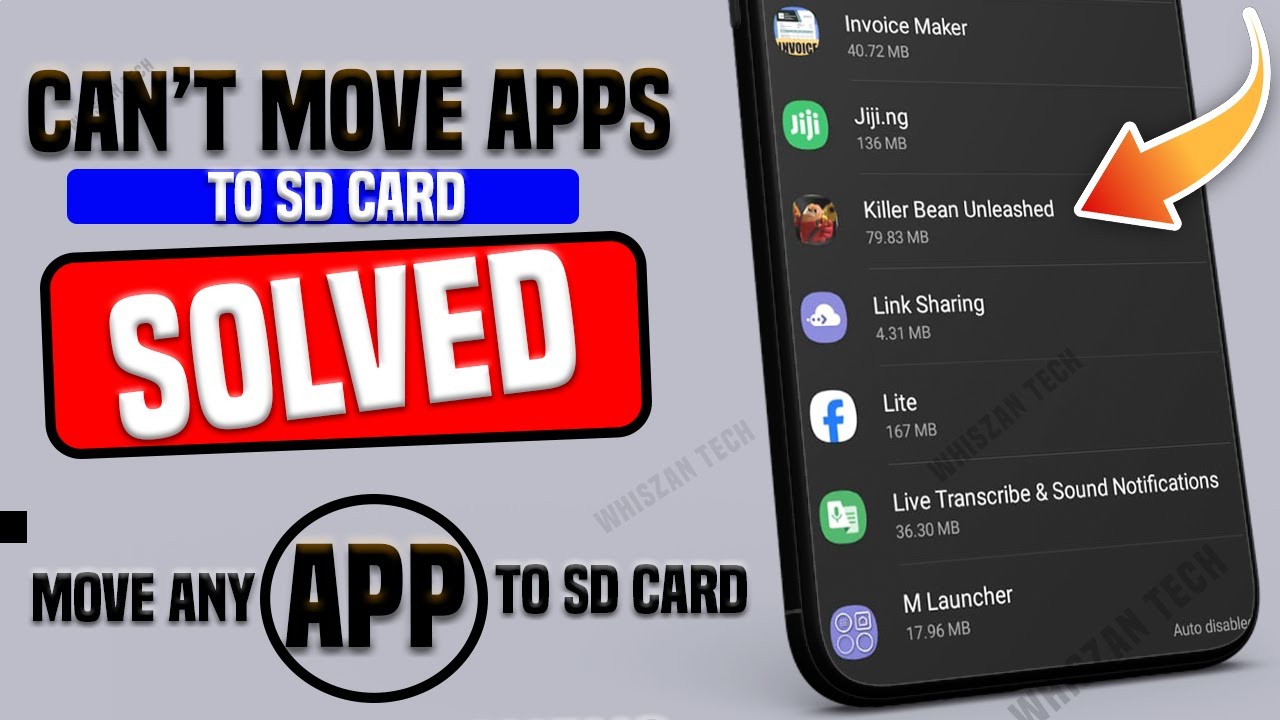 Can't Move Apps to SD card? Do this How to
