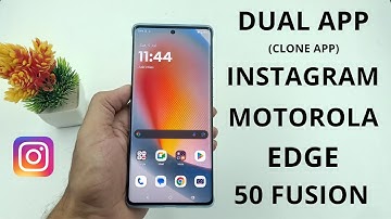 How to Dual Instagram App on Moto Edge 50 Fusion / 60 Fusion